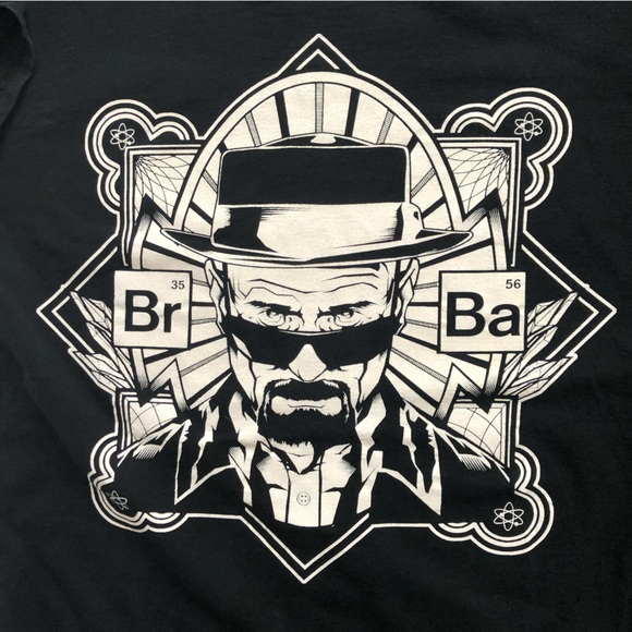 Woman’s Breaking Bad official 2013 black and white t shirt size large - Picture 12 of 12